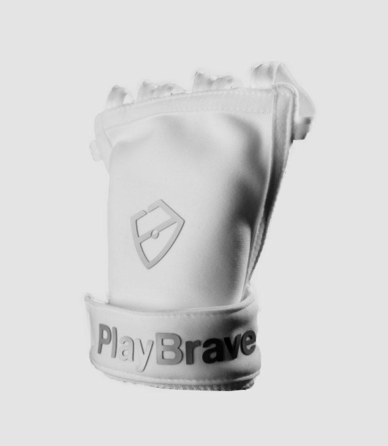 Backhand Glove - white