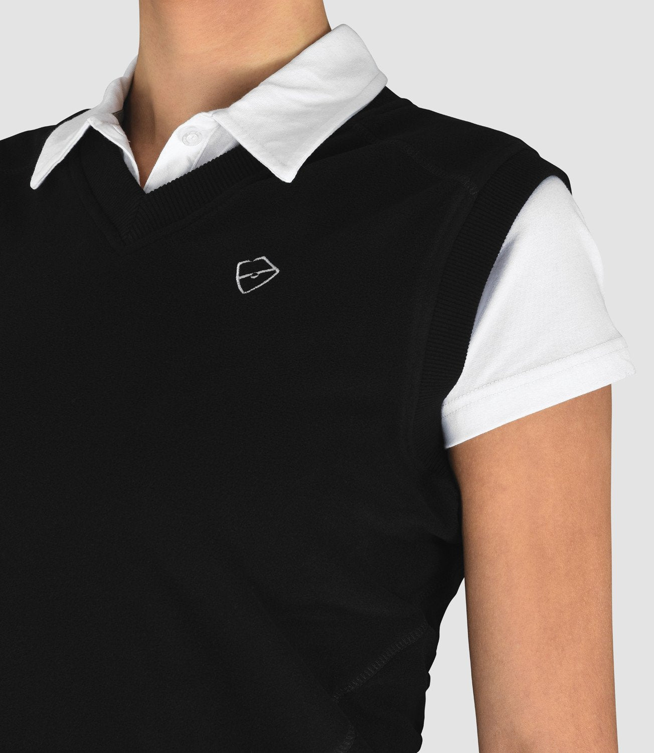 Amelia Microfleece Tank Black