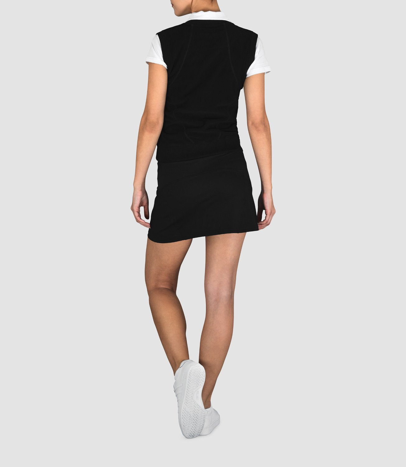Amelia Microfleece Tank Black
