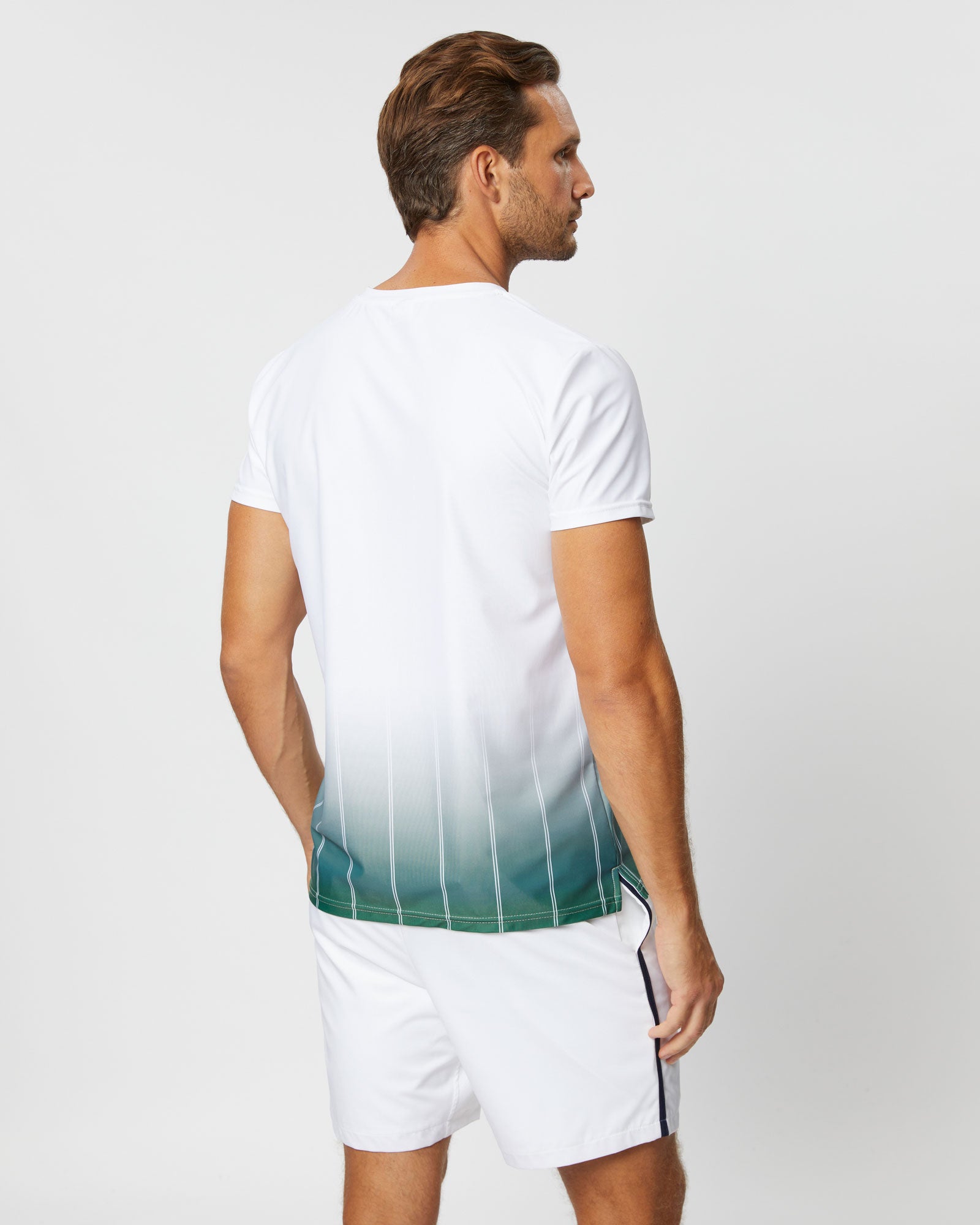 Lance Technical Tee - Green Fade