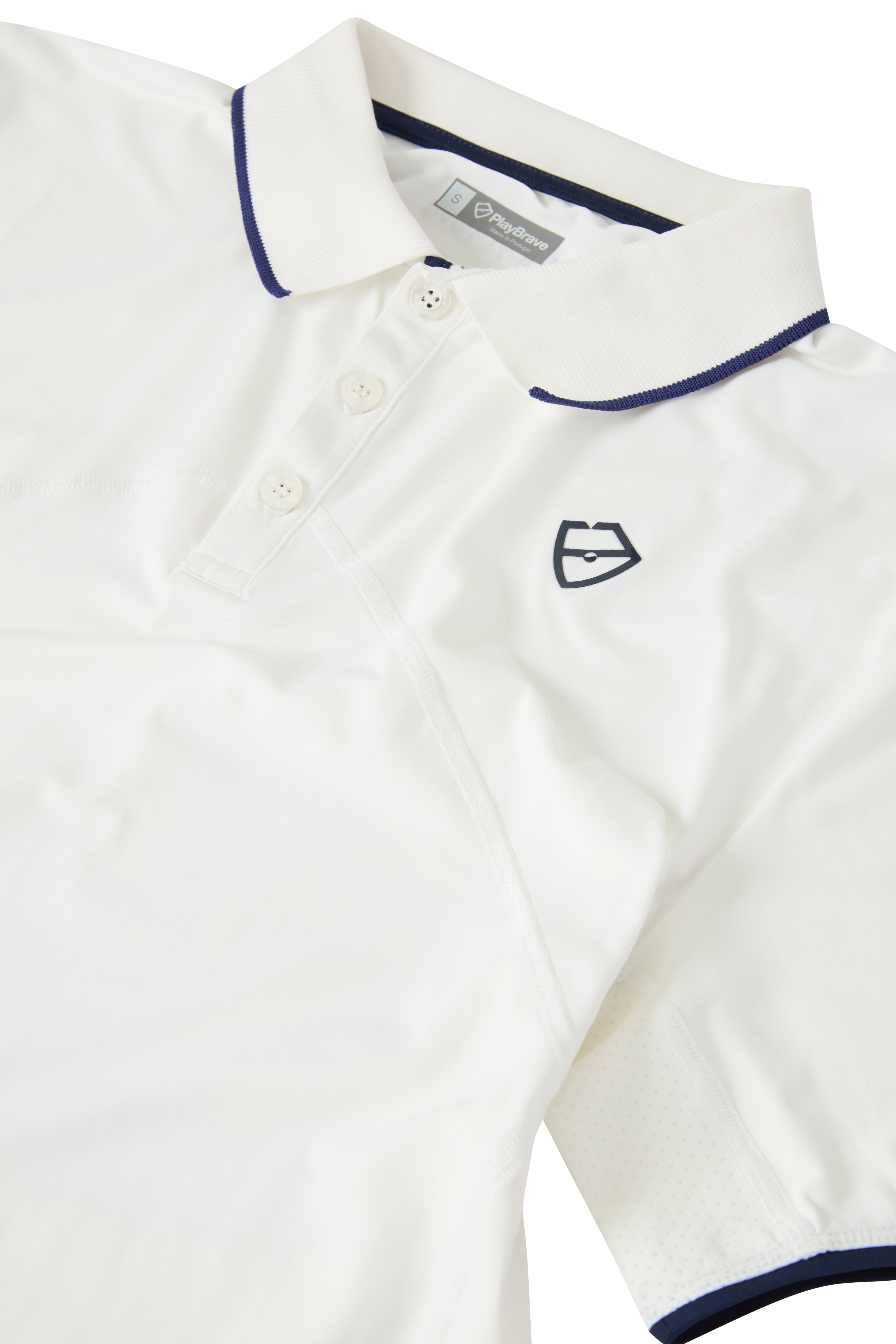 William Polo - White/Navy