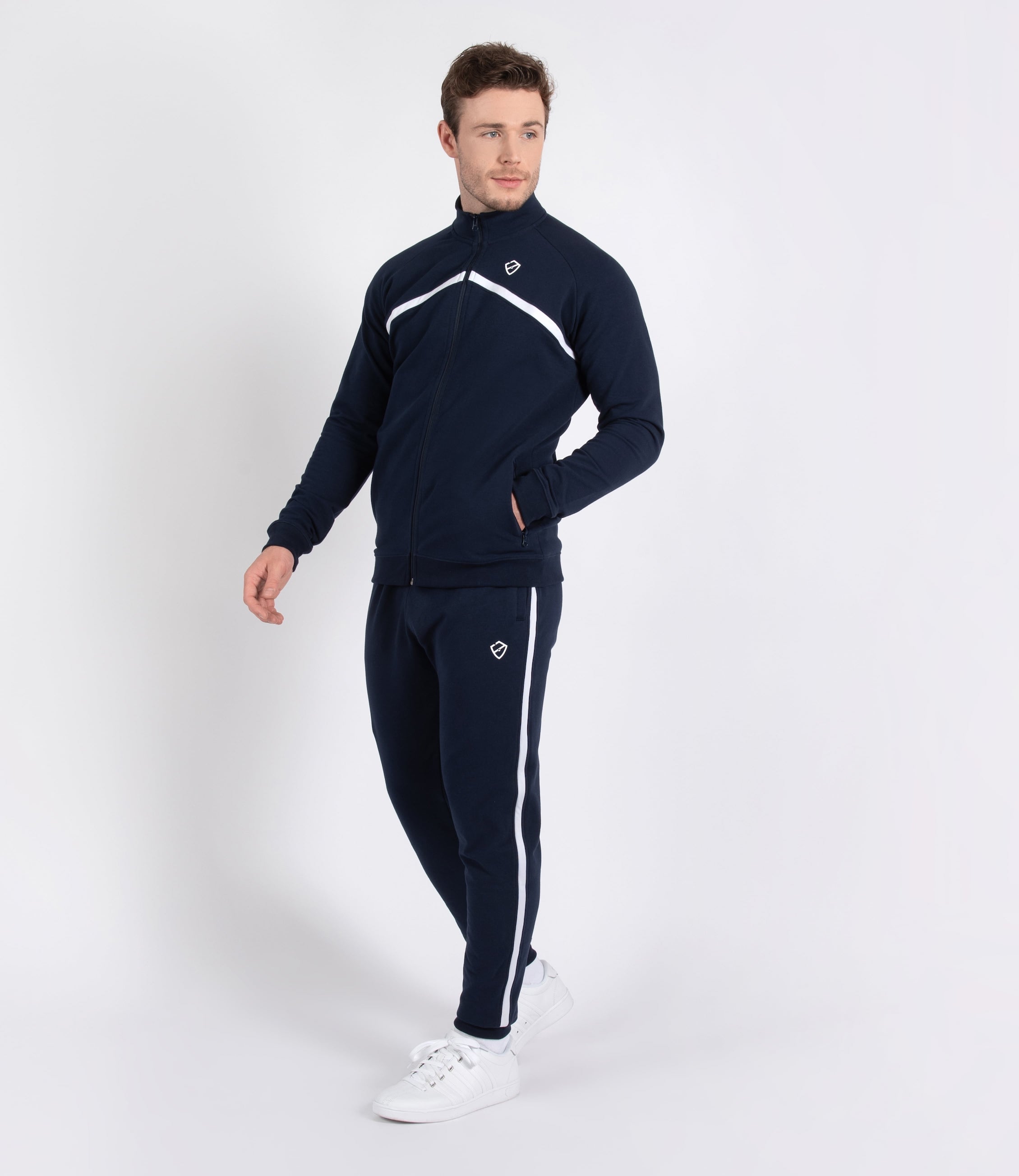 Mens Tenniswear-Pants-PlayBrave-Edward Pant - Navy/White-PlayBrave Sports