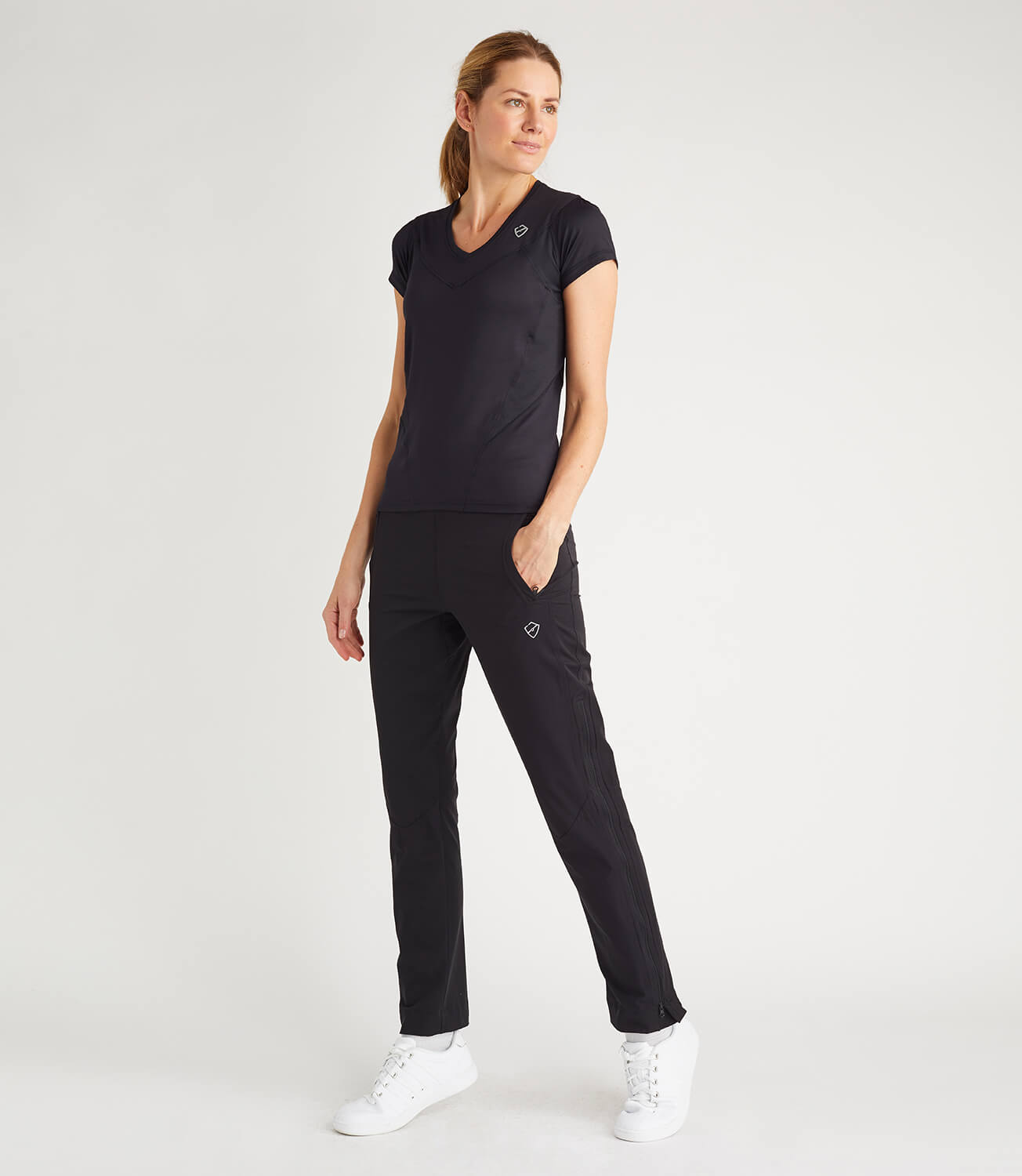 Chloe Tapered Pant - Black