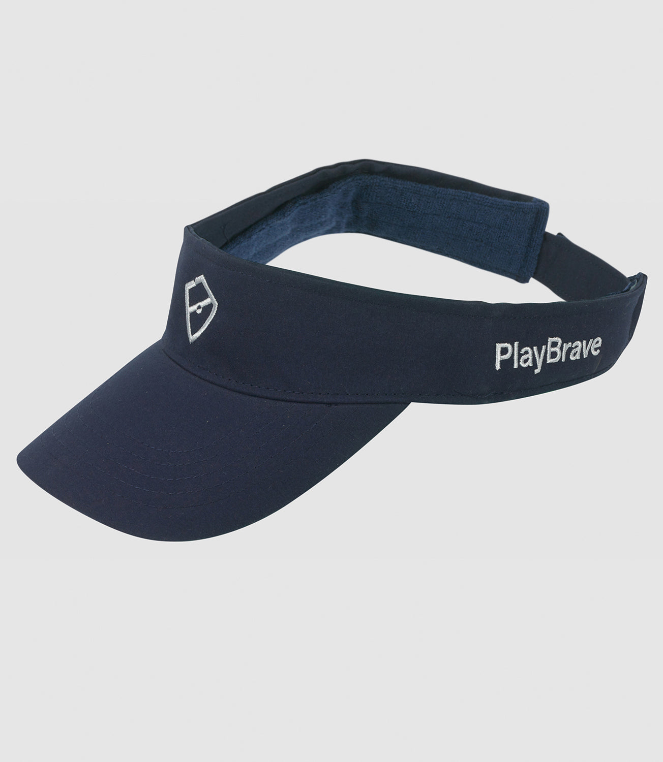 Panoramic Visor - Navy/Silver