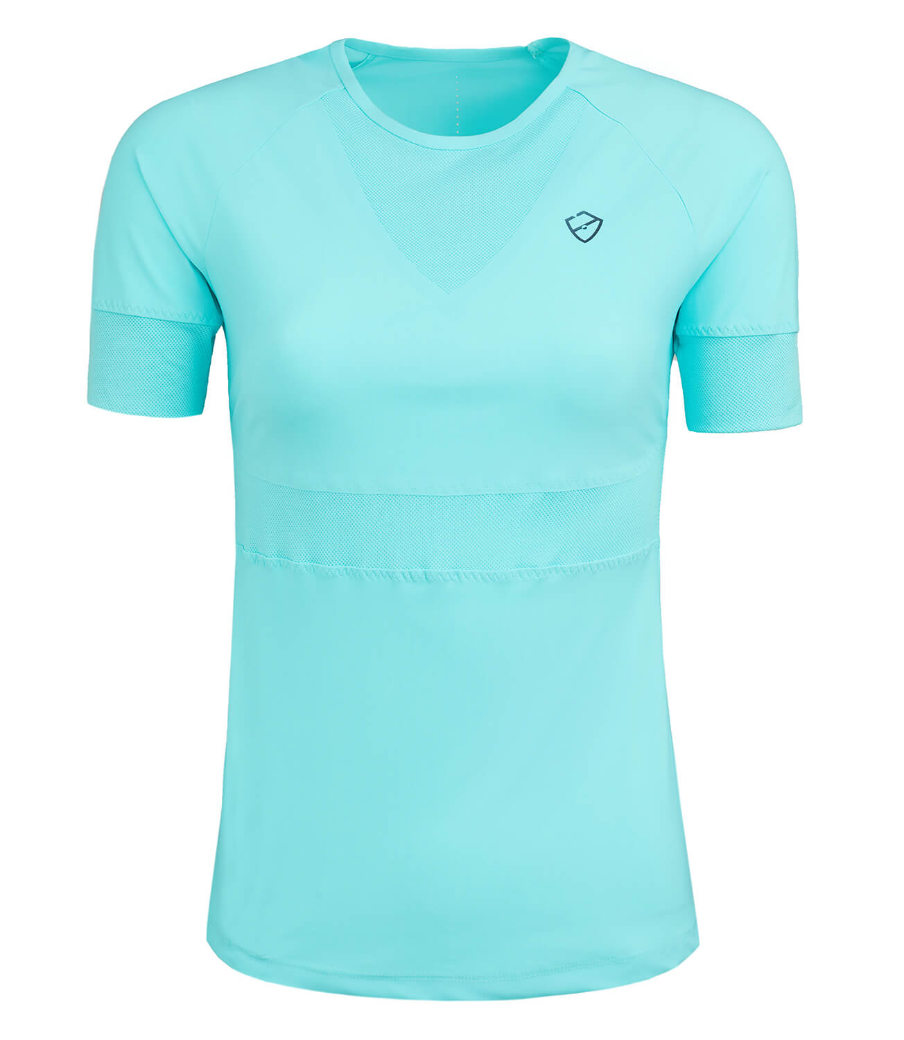 Women's Top Tennis/Fitness/Golf Clothing -Tamara Performance Tee - Ionian-PlayBrave-Ionian-L-PlayBrave Sports UK