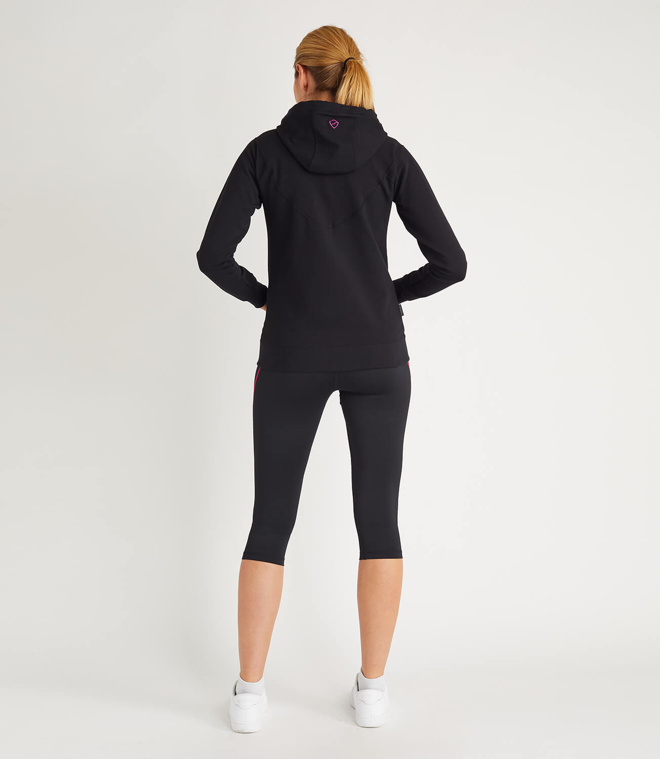 Tour Cotton Hoodie Women's - Black