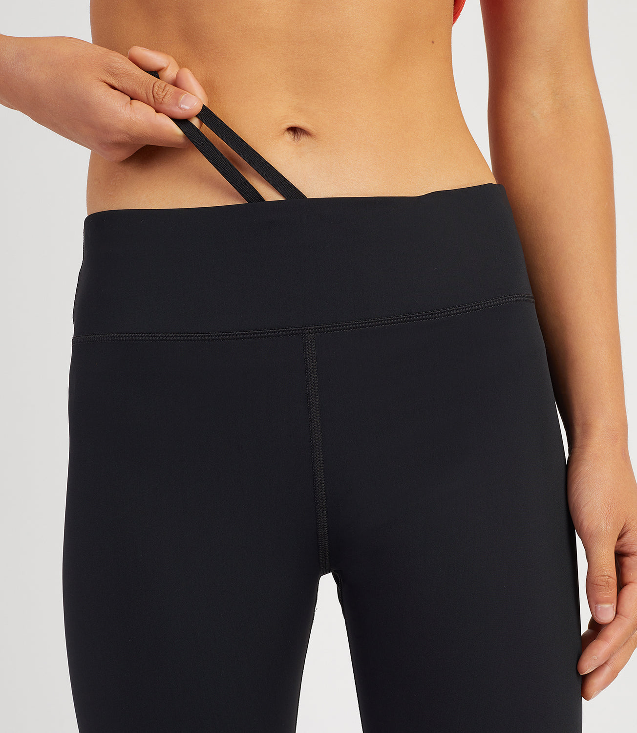 Default Tennis/Fitness/Golf Clothing -Georgia Capri Leggings-PlayBrave-XS-Black-PlayBrave Sports UK