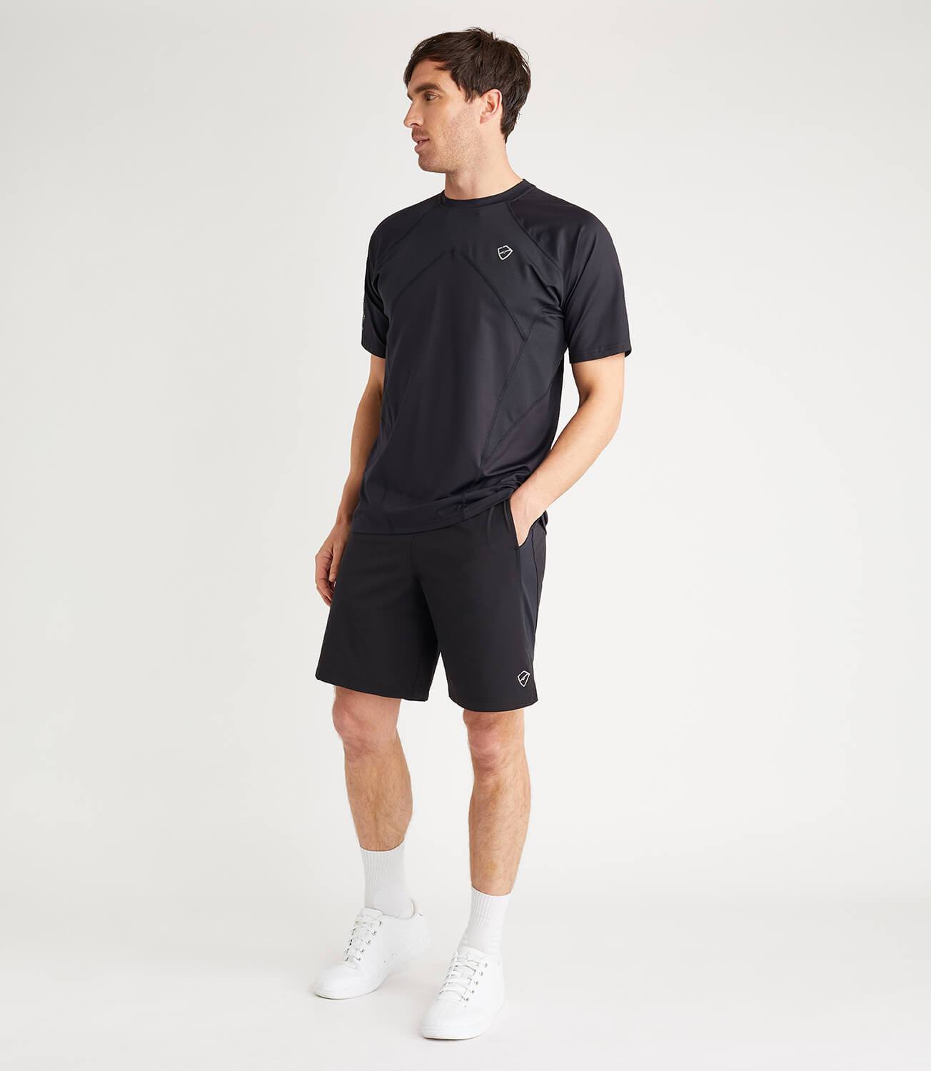 Terence Technical Tee Black