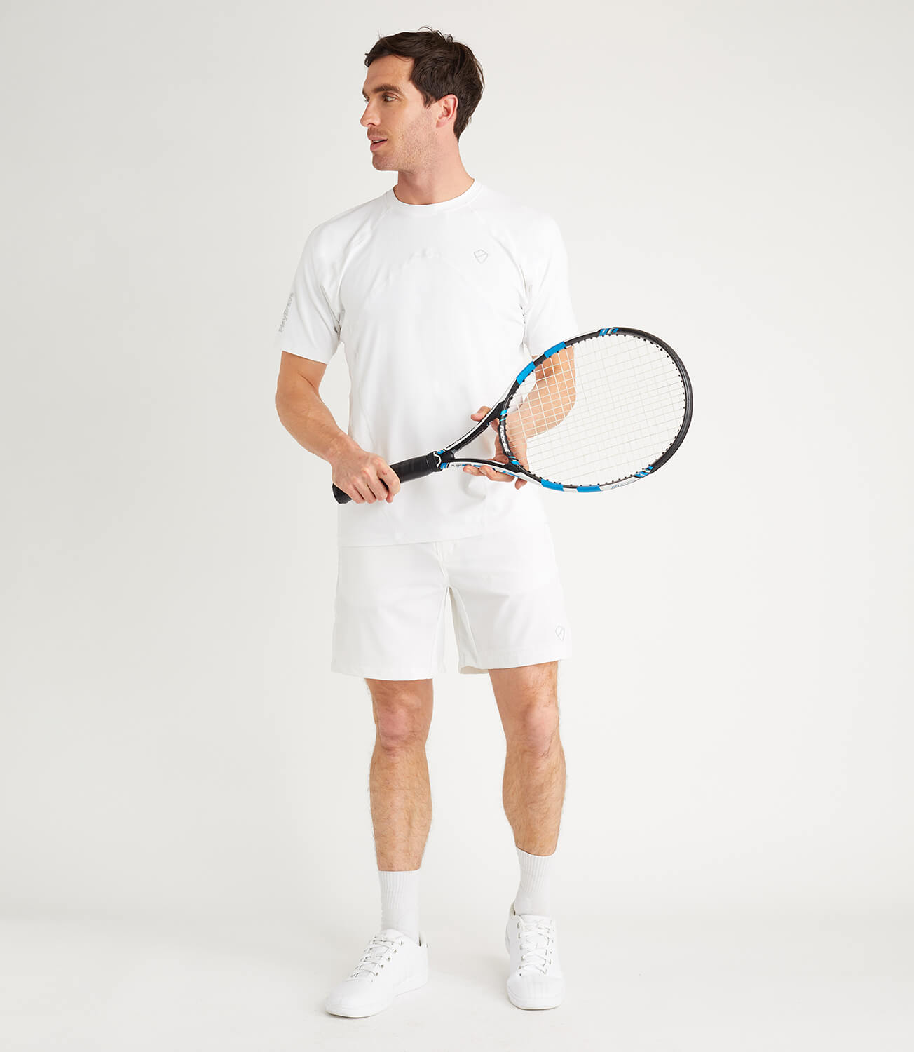 Charles Tailored Short - White