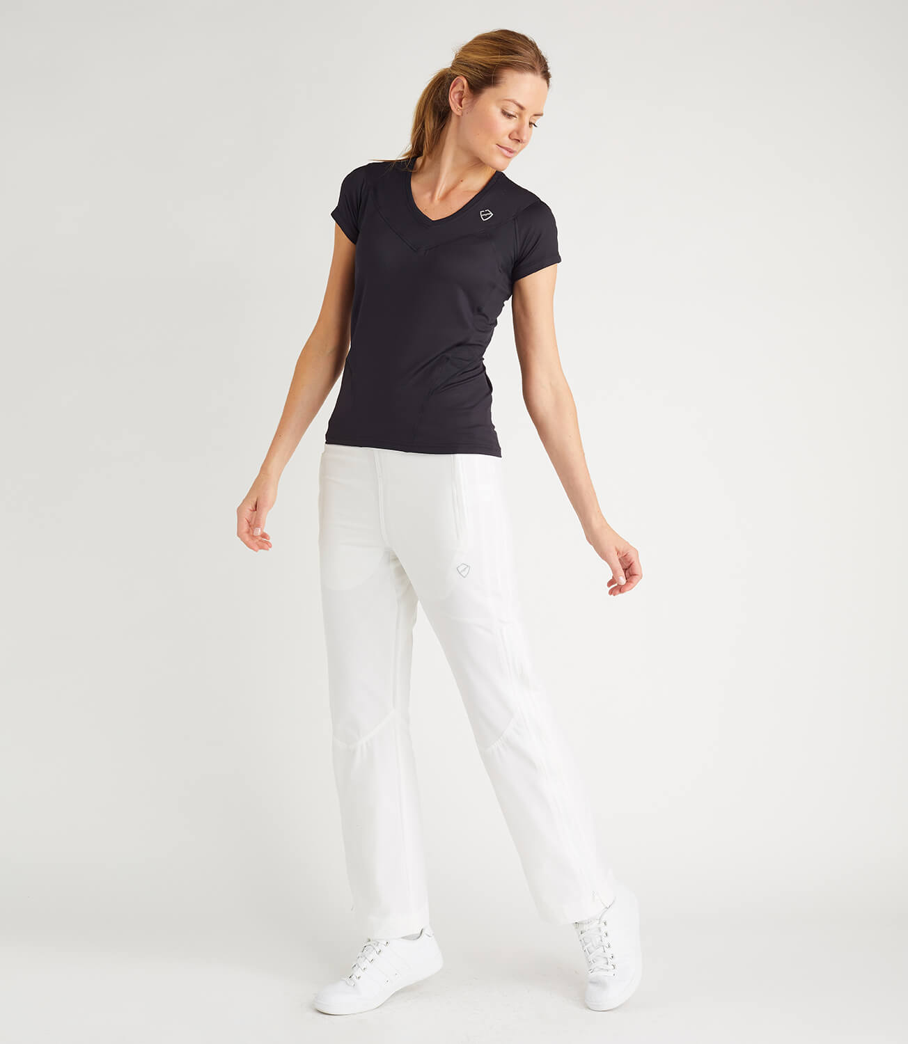 Chloe Classic Pant - White