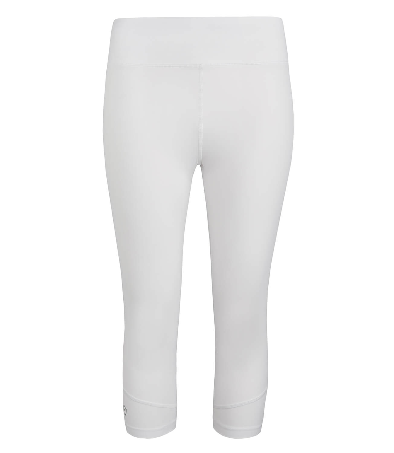 Default Tennis/Fitness/Golf Clothing -Georgia Capri Leggings-PlayBrave-XS-White-PlayBrave Sports UK