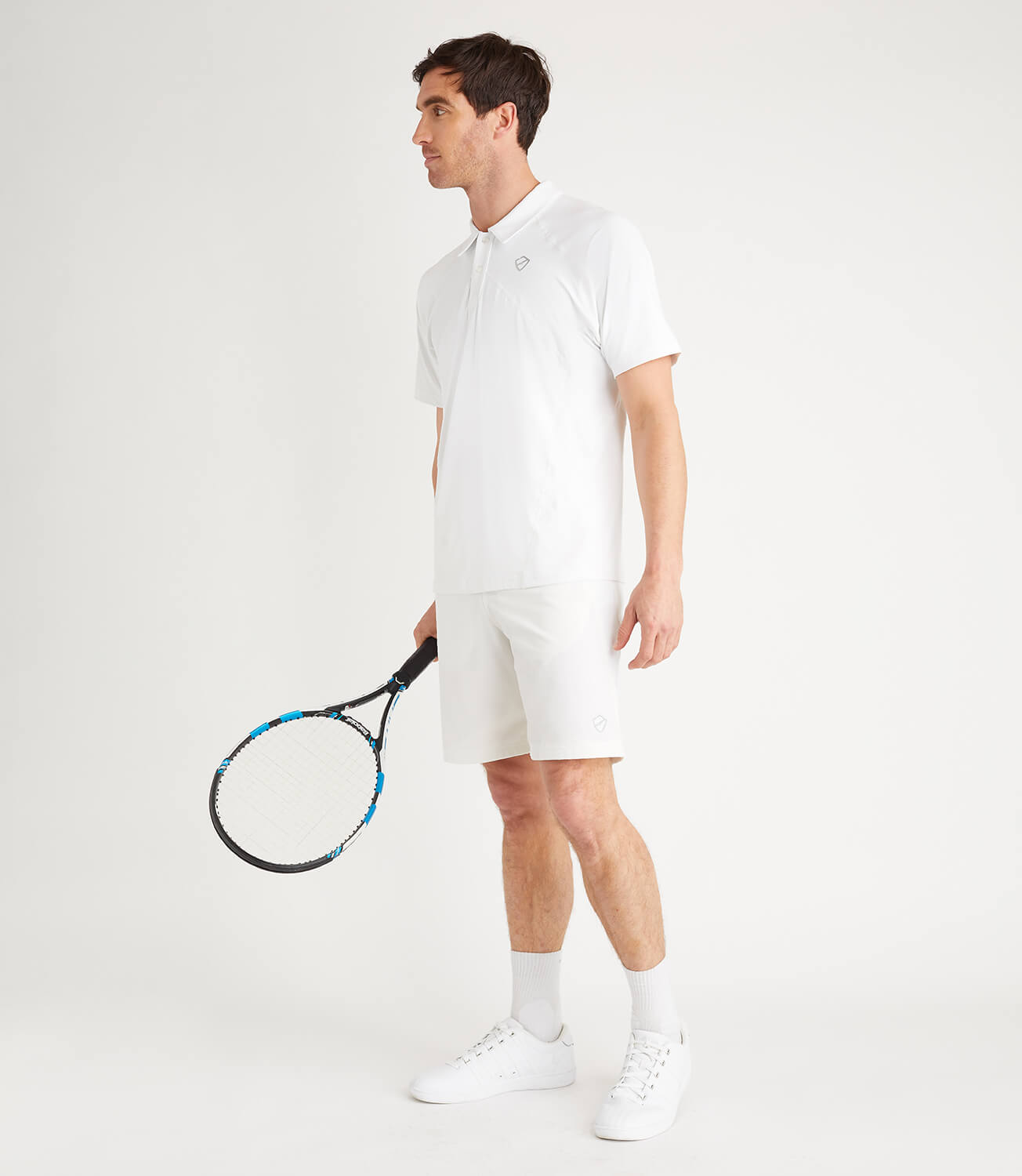 Luther Athletic Woven Short - White