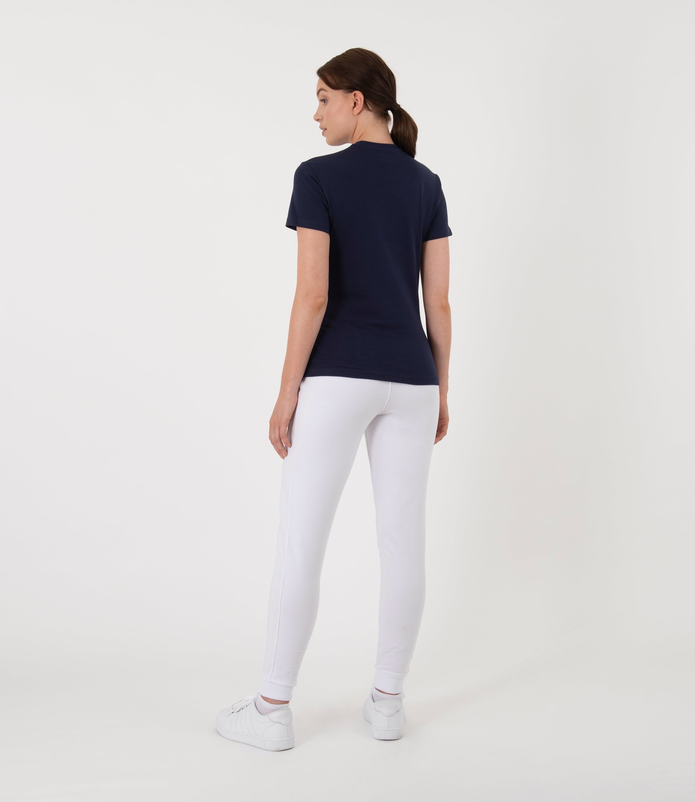 Sophie Cotton Tee - Navy/Red/White