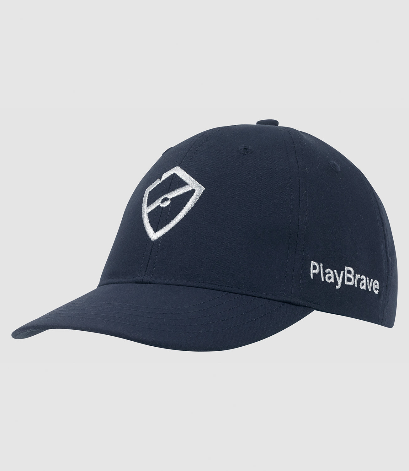 Tennis Hats/Caps -Default-Stealth Cap-Black/Silver-PlayBrave Sports UK