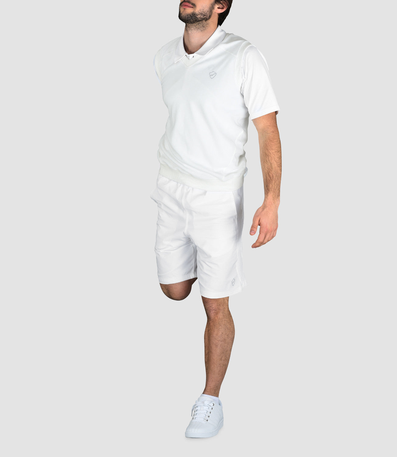 Fleece Jackets Tennis Men's Clothing -Max Fleece Tank-Black-S-PlayBrave Sports UK