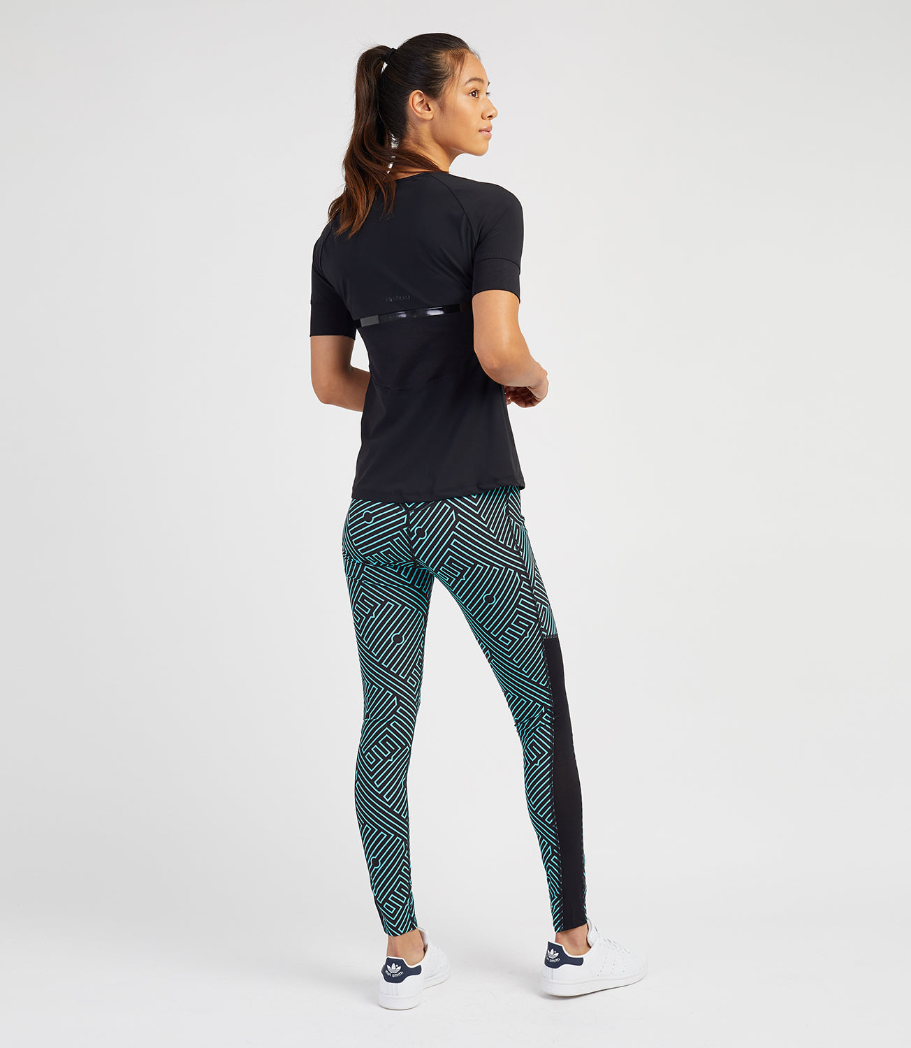 Women's Top Tennis/Fitness/Golf Clothing -Tamara Performance Tee - Black-PlayBrave-Black-XL-PlayBrave Sports UK