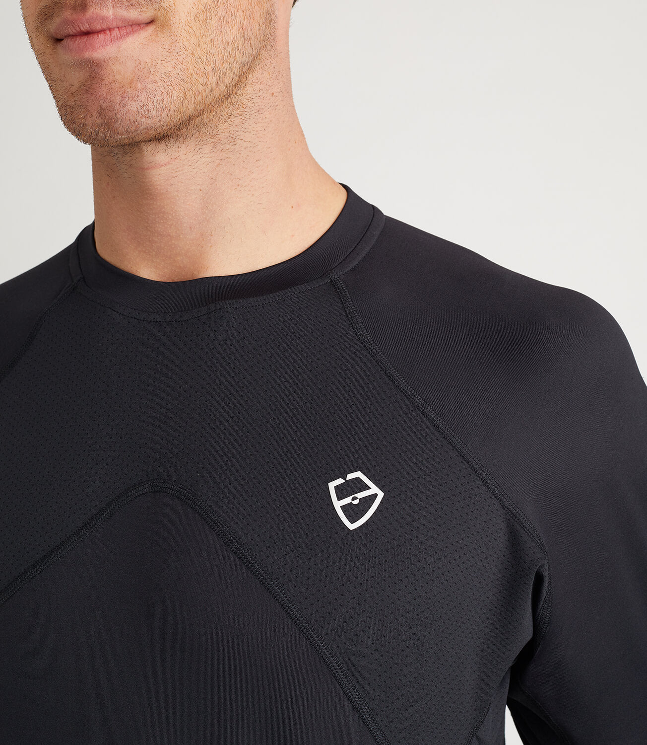 Terence Technical Tee - Black