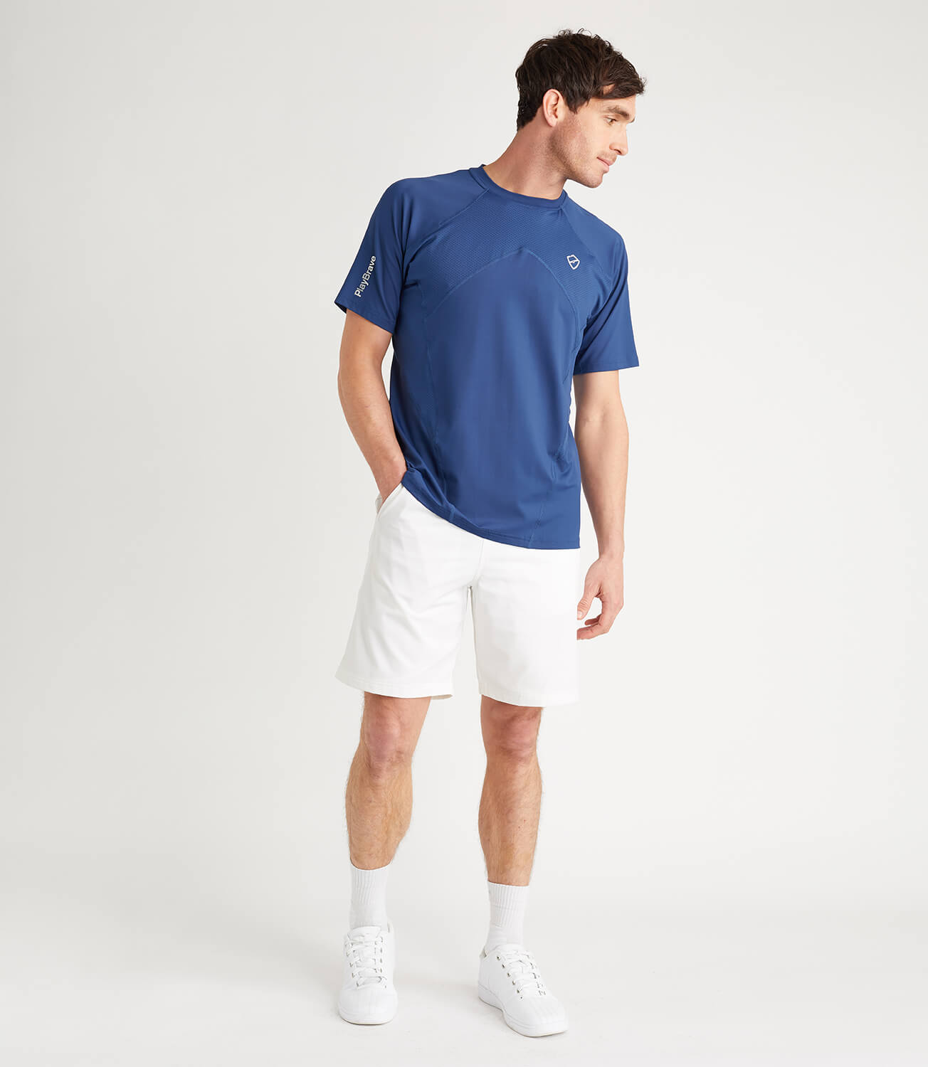 Terence Technical Tee - Blue