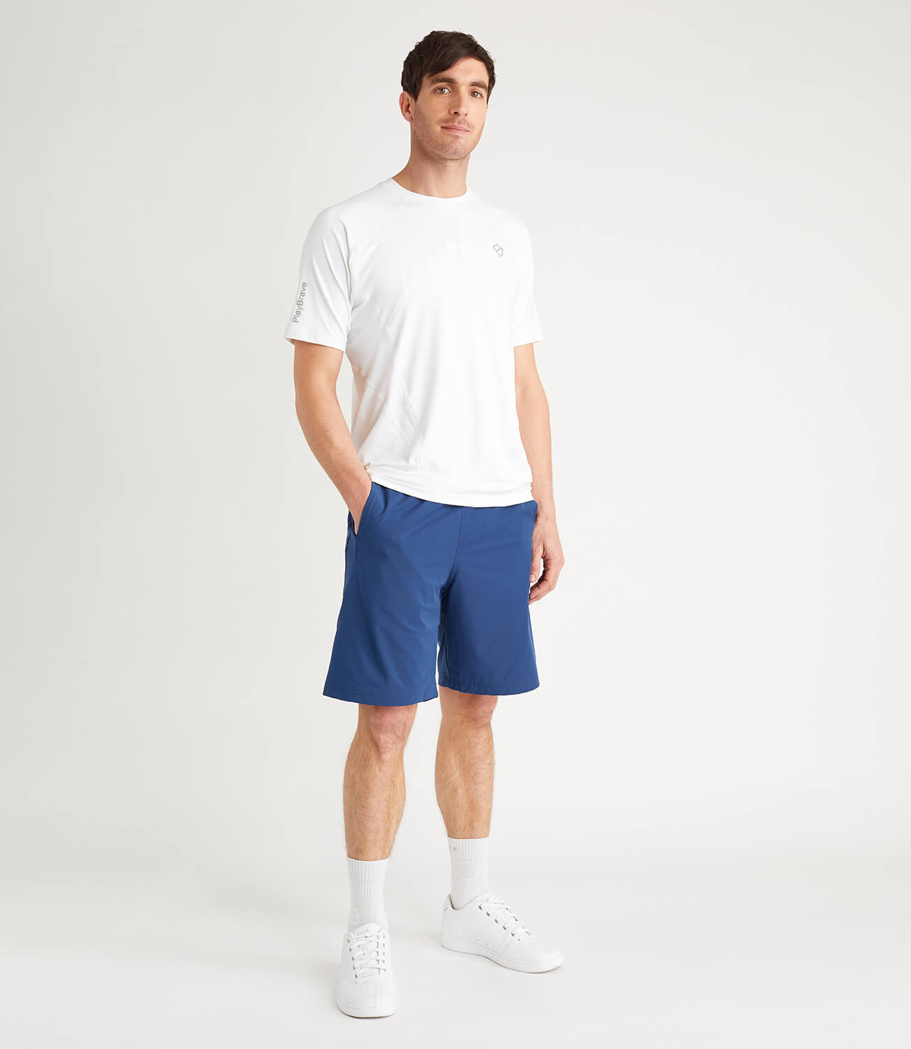 Terence Technical Tee - White