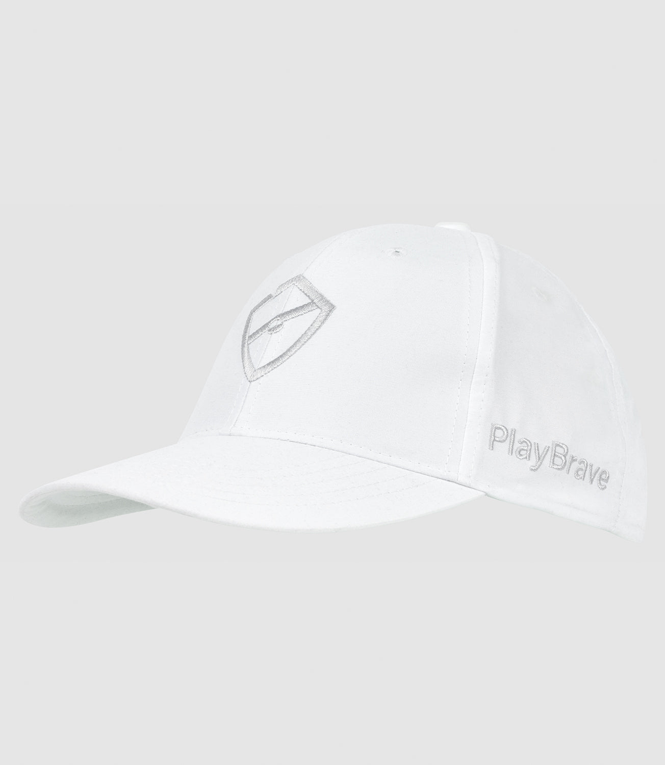 Tennis Hats/Caps -Default-Stealth Cap-Black/Silver-PlayBrave Sports UK