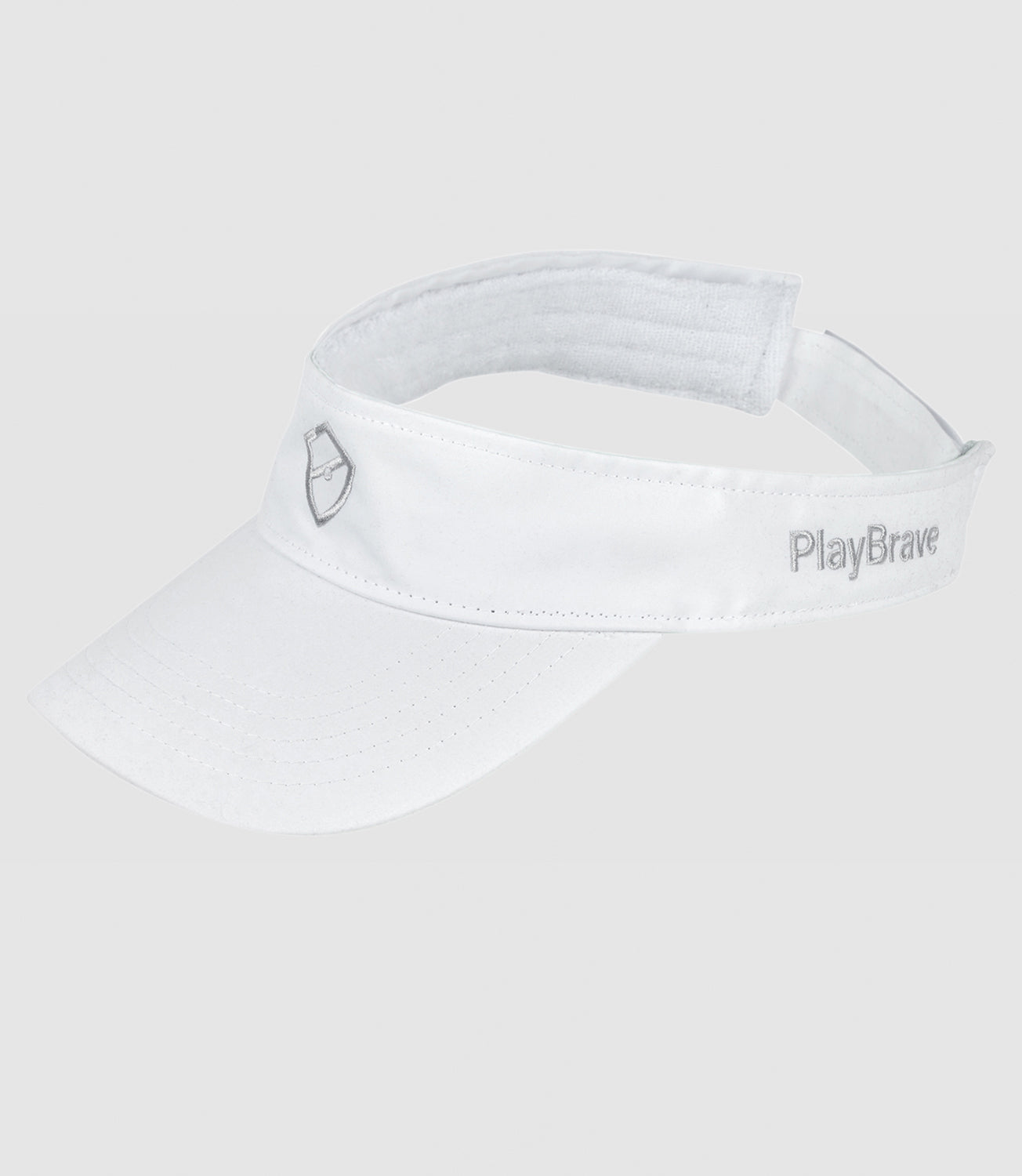 Panoramic Visor - White/Silver